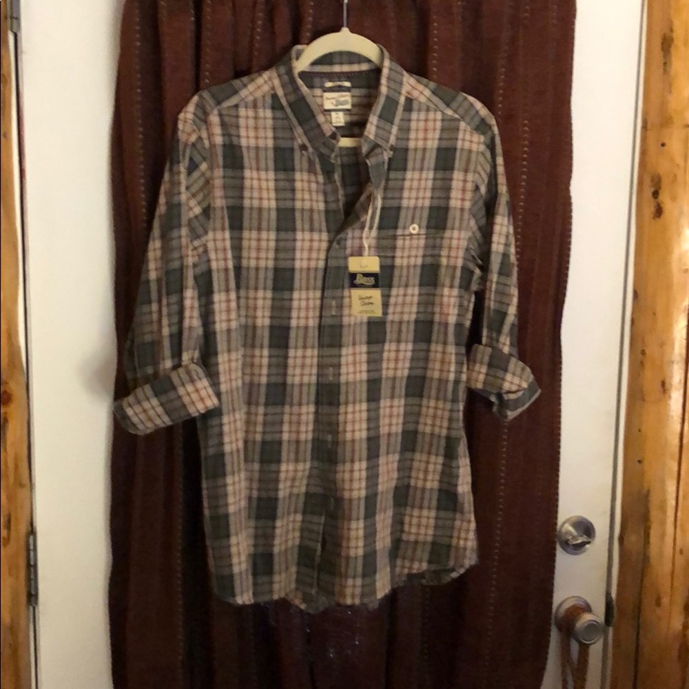 Men’s Bass Plaid Shirt